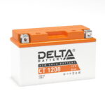 Аккумулятор Delta CT 1208 (12В | 8Ач) YT7B-BS, YT7B-4, YT9B-BS