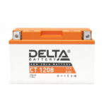 Аккумулятор Delta CT 1208 (12В | 8Ач) YT7B-BS, YT7B-4, YT9B-BS