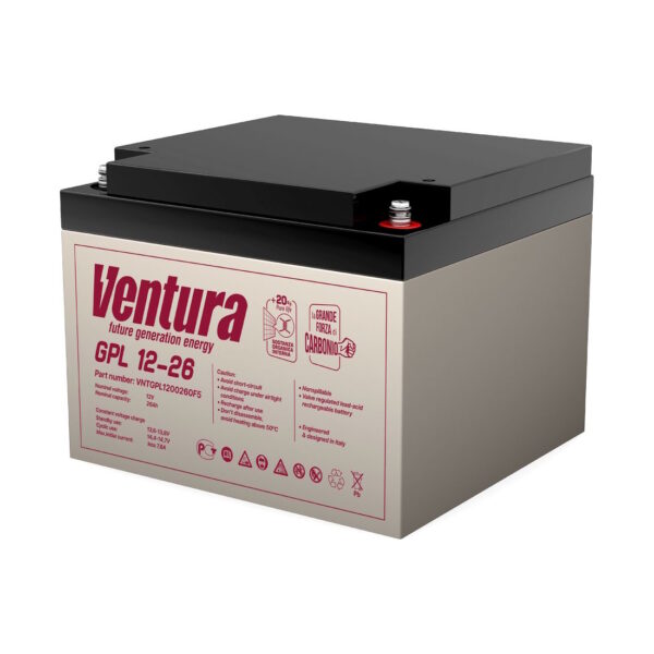 Аккумулятор Ventura GPL 12-26 (12В | 26Ач)