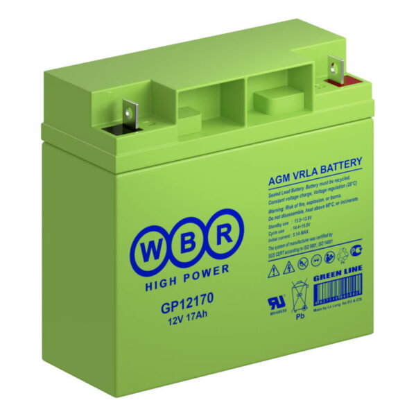 Аккумулятор WBR GP 12170 (12В | 17Ач)