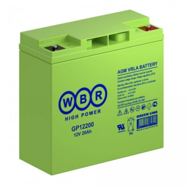Аккумулятор WBR GP 12200 (12В | 20Ач)
