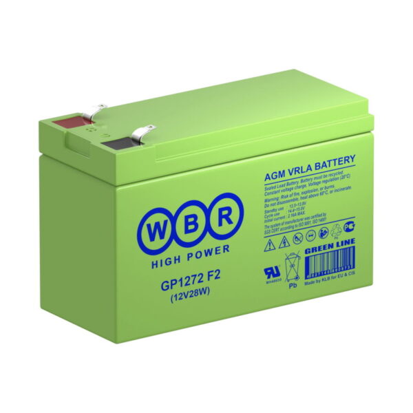 Аккумулятор WBR GP 1272 28W (12В | 28 Вт/Эл)