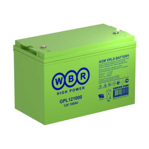 Аккумулятор WBR GPL 121000 (12В | 100Ач)