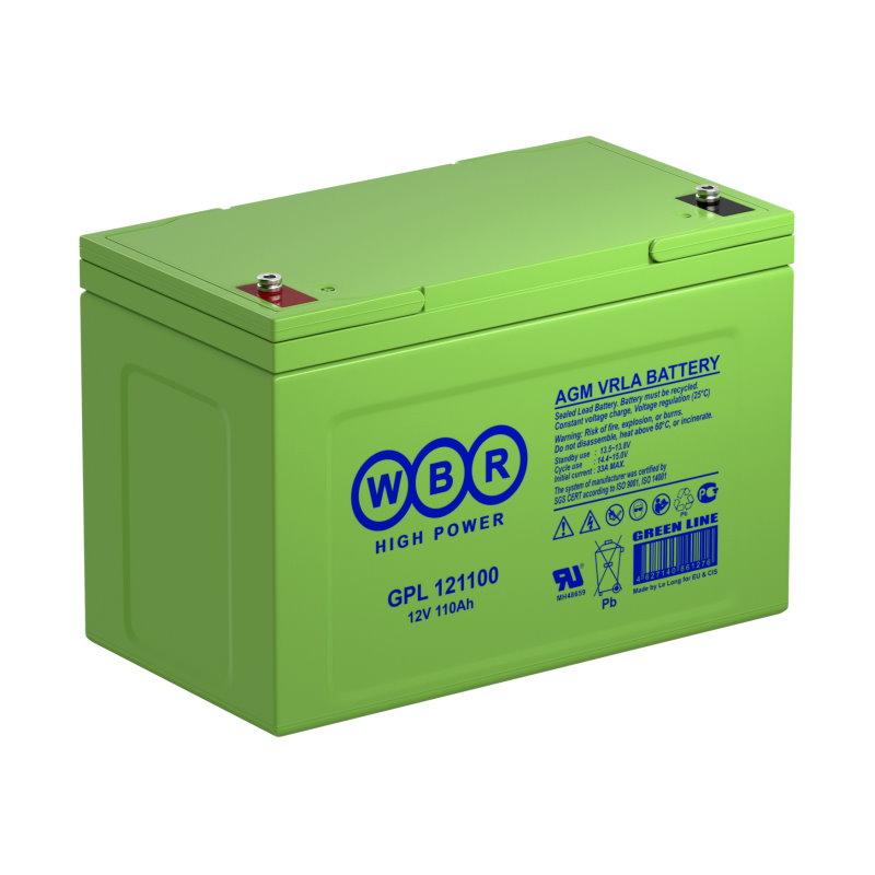Аккумулятор WBR GPL 121100 (12В | 110Ач) Аккумулятор WBR GPL 121100 (12В | 110Ач)