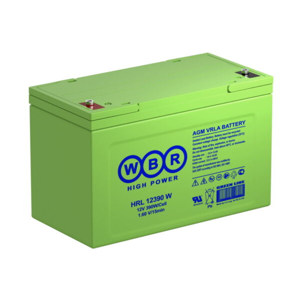 Аккумулятор WBR HRL 12390W (12В | 110Ач)